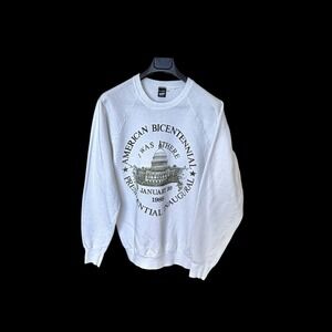 Vintage President Sweatshirt Mens XL Inauguration Bush Quayle 1989 Screen Stars